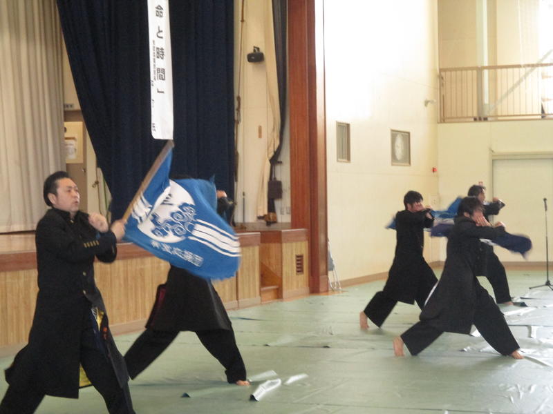 応援する青空応援団