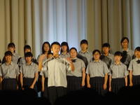 明日の君へを全校合唱